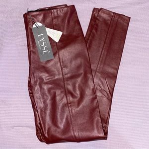 Lyssé Vegan Leather Pants